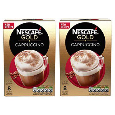 Nescafe Gold Cappuccino - 2 Pack Pouch, 2 x 136 g