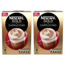 Nescafe Gold Cappuccino - 2 Pack Pouch, 2 x 136 g...