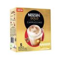 Nescafe Gold Cappuccino Instant Coffee Premix, 125g (5 sachets)...