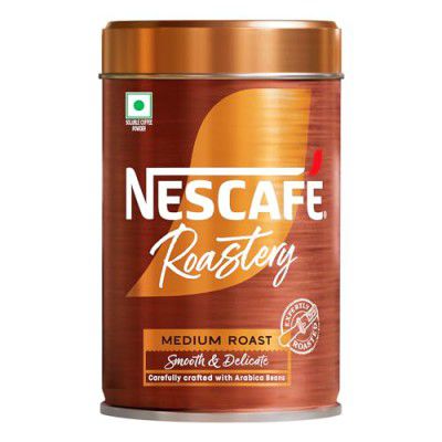 NESCAFE Roastery | Premium Imported Coffee | Medium Roast | 95g Tin (New Launch) Canister