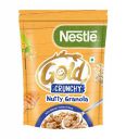NESTLE GOLD Crunchy Nutty Granola, Breakfast Cereal - 475g...