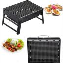 NestPlay Portable and Foldable Barbeque Grill Set for Home, Picnic, Outdoor Camping, Travelling, Charcoal BBQ Grill Set with Free Standing...