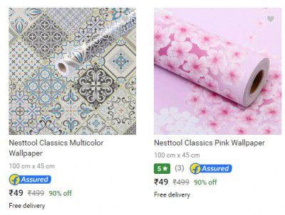 Nesttool Wallpapers Starting @ ₹49
