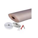 NETFLY MOSQUITO NET MP1 Mosquito Net with Fiber Glass Mesh Stitching for Window (White, 48 x 48 Inches/120 x 120 cm/4 x 4 Feet)...