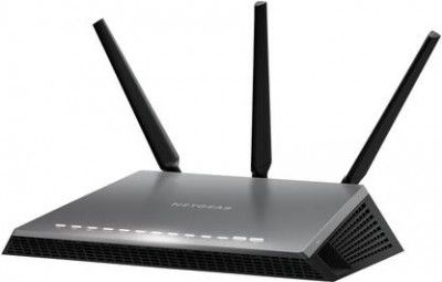 NETGEAR D7000-100PES Wireless Router 2.4 GHz, 5 GHz 1900 Mbps Wifi Speed Dual Band External Antenna NA  (Black)
