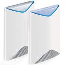 NETGEAR Orbi Pro Tri-Band Mesh WiFi System (SRK60) - Router & Extender Replacement Covers up to 5,000 sq. ft, 2 Pack, 3Gbps Speed Router & 1 Satellite...