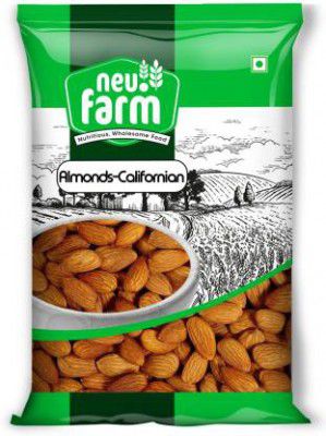 Neu.Farm Almonds/Badam - Californian - Premium Quality - 100% Natural - 500g