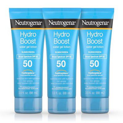 Neutrogena Hydro Boost Water Gel Non-Greasy Moisturizing Sunscreen For All Skin Types Lotion