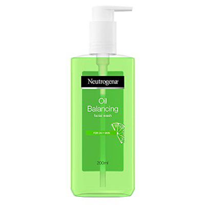 Neutrogena Oil Balancing Facial Wash with Pump 200ml-Imported