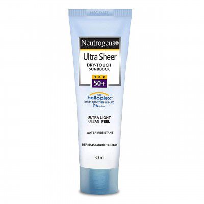 Neutrogena Ultra sheer Sunscreen light for oily and dry skin 30ml