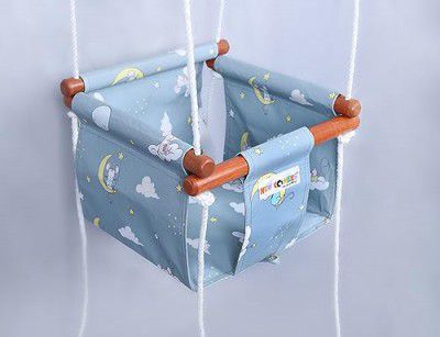 NEW COMERS®Swing for Baby|Swing for Kids | jhula for Kids | jhula for Baby | Baby Swing Hanging Indoor Outdoor | Baby Garden Swing (6 Months to 2 Years) (Up to 15 kg)-951