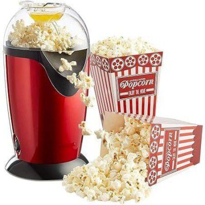New Mini Sweet Hot Air Popcorn Machine And Snack Maker, Automatic Instant Popcorn Maker