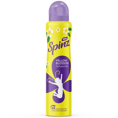 New Spinz Yellow Blossom Perfumed Deo for Women - 200ml