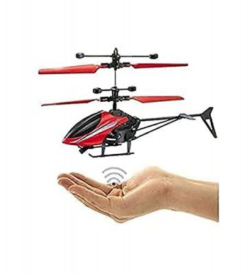 Newille Helicopter with Hand Sensor Charging Helicopter Toys with 3D Light Toys