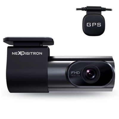 NEXDIGITRON ACE Car Dash Camera with GPS Logger, Upto 128GB Supported, Made in India