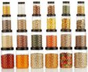 NEXIUM BEST BUY Plastic Kitchen Containers Storage Container Combo Set Canister Dibba Boxes - 250 ml, 300 ml, 650 ml, 1200 ml Plastic Grocery Container  (Pack of 24, Black)...