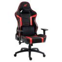 Nexlev Falcon Series Gaming Chair with Premium Fabric & Vegan Leather, Memory Foam Neckrest & Lumbar Cushion, 3D Armrests, Sturdy Nylon Base, Butterfly Mechanism, & Class 4 Gaslift (Red, FD-22-RD)...