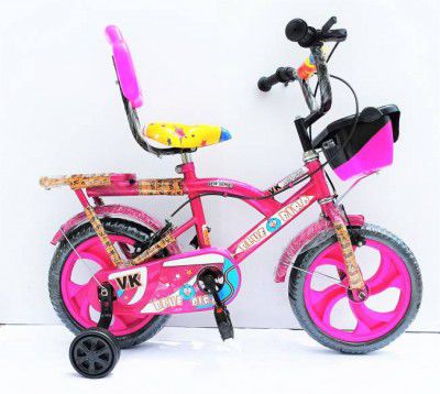 NEXOVA 14T ROCKY BABY PINK 14 T Road Cycle (Single Speed, Red)