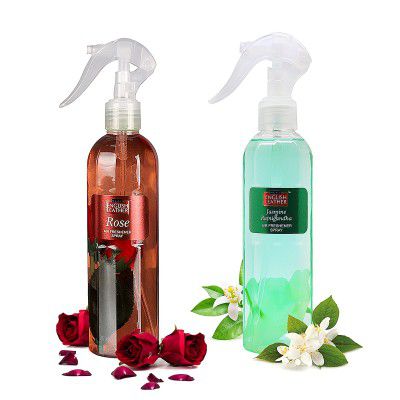 NEXT Care English Leather Rose + Jasmine & Rajanigandha Air Freshener Spray-250ml