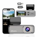 Nextro X300 SoloView Car Dashcam | 2K QHD | 145° Wide Angle | Wi-Fi App Control | Night Vision | WDR | G-Sensor | Voice Control | 1.47" IPS Display | Loop Recording | Parking Monitor | Hardwire Ki...