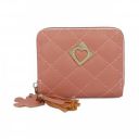NFI essentials Small Clutch Wallet for Women, Mini Purse Coin Pocket with Tassel Zipper Credit Card Holder Purse...
