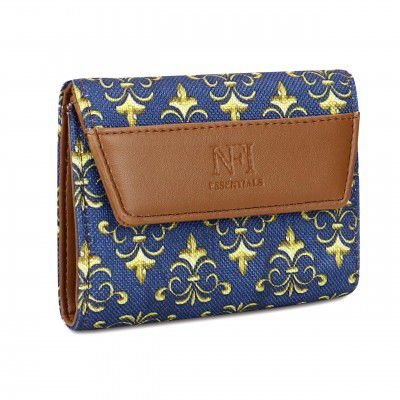 NFI essentials Small Wallet for Women, Handmade Trifold Mini Wallet for Women / Girl