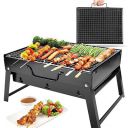Ngel Folding Portable Outdoor Barbeque Charcoal BBQ Grill Oven...
