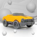 NHR Dinky Plastic Toy Car Pull & Push Vehicle Racing Toy Cars Play Set Toddlers Car Toys Pullback Mini Cars Toys for Kids up to 3 Years (Orange)...