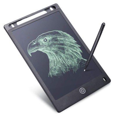 NHR LCD Portable Writing Digital Tablet 8.5 Inch | Electronic Writing Pad Scribble Board for Kids |Kids Learning Toy (Black)