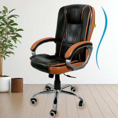 Nice Furniture FUGO by Nice Goods, Model: NG-12, High Back Ergonomic Revolving Chair, Leatherette
