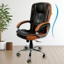 Nice Furniture FUGO by Nice Goods, Model: NG-12, High Back Ergonomic Revolving Chair, Leatherette...