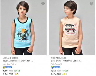 Nick And Jones Kids T-Shirts Starting @99