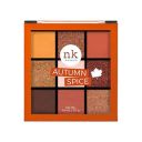 Nicka K Nine Color Eyeshadow Palette - Autumn Spice Multicolor 11 g...