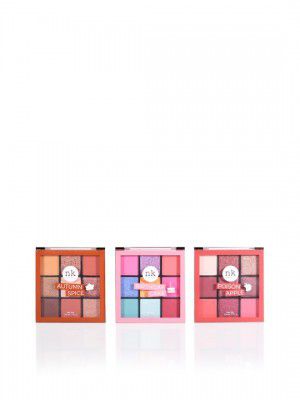 Nicka K Set of 3 Eyeshadow Palettes
