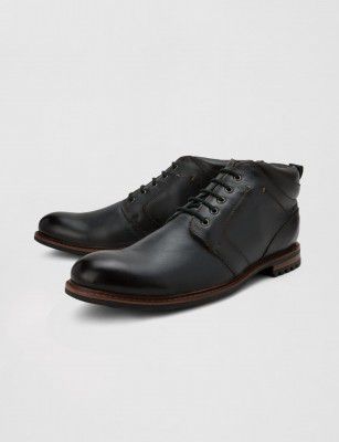 NICO NERINI Men's Leather Ankle Boots