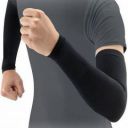 Nicsy Cotton Arm Sleeve For Men & Women (Free, Black)...