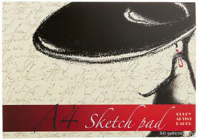 Nightingale Sketch Pad - B Design, A4, 100 Pages