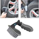 NIKAVI Rubber Car Wheel Tire Hard Brush Hub Clean Wash Useful Brush Car Truck Motorcycle ...
