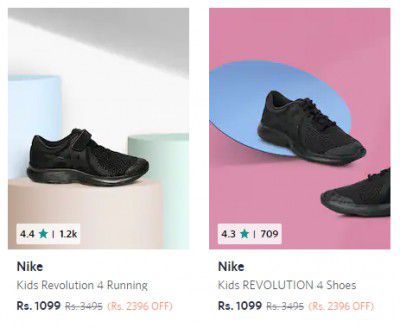 Nike Kids Shoes Starting @ 1099