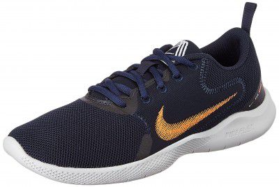 Nike Mens Flex Experience RN 10 Black/Orrange Running Shoe-7.5 Kids UK (CI9960-402)