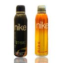 Nike Ride and Green Storm Eau De Toilette Deodorant for Men - Pack of 2 (200ml each)...