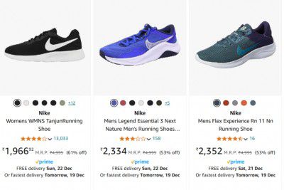 Nike Shoes @ Min. 50% Off