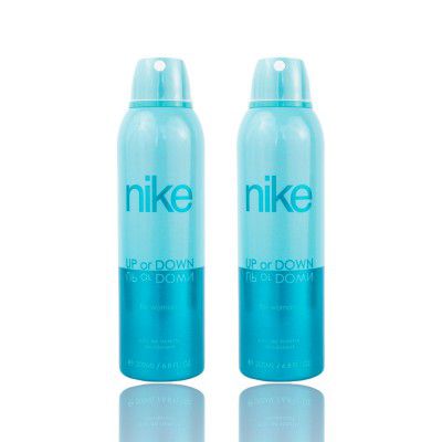 Nike Up or Down Deodorant for Women - Pack of 2 (200ml each)