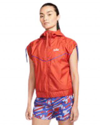 NIKE Women's Polyester Hooded Neck Sweatshirt