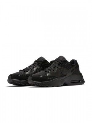 NikeAir Max Fusion Men Leather Round Toe Lace-Ups Sneakers