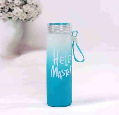 NIKKUEnt Hello Mater Glass Water Bottle 400 ml