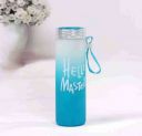 NIKKUEnt Hello Mater Glass Water Bottle 400 ml...