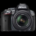 Nikon 24.2 MP DSLR Camera Body with 18 - 55 mm Lens (D5300, Black)...