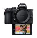 Nikon Z50 Compact Mirrorless Digital Camera with Flip Under Selfie/Vlogger LCD Body...