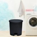 Nilkamal 12 Litre Home Paddle Dustbin|With Lid and Inner Bucket|Pedal Mechanism|For Kitchen, Bathroom and Office (Grey)...